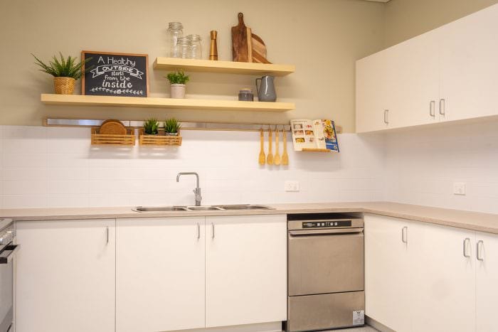 image of a clean kitchen